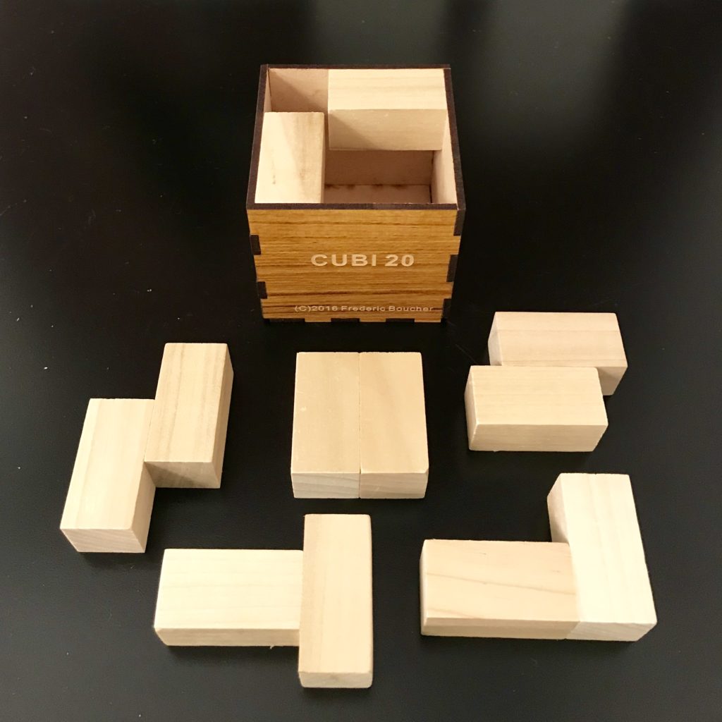 Cubi 20 Packing Puzzle